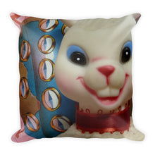 Vintage Toy Bunny x2 Double Sided Throw Pillow!