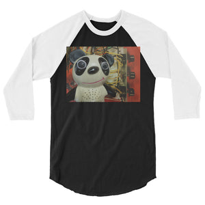 Panda #1 3/4 sleeve raglan shirt