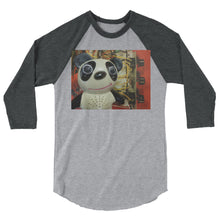 Panda #1 3/4 sleeve raglan shirt