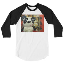 Panda #1 3/4 sleeve raglan shirt